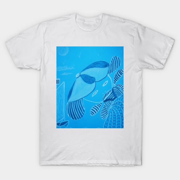 Pti marin T-Shirt by Maryse Le Moing Art